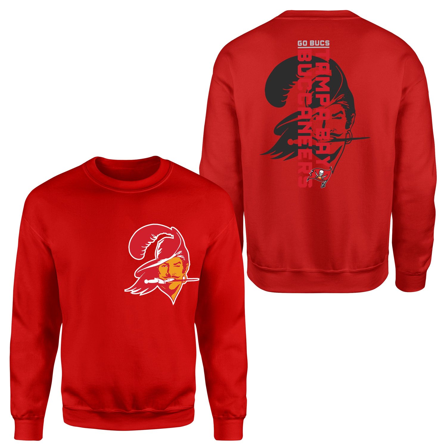 Tampa Bay Buccaneers GO BUCS SE Edition Sweatshirt L - Kırmızı