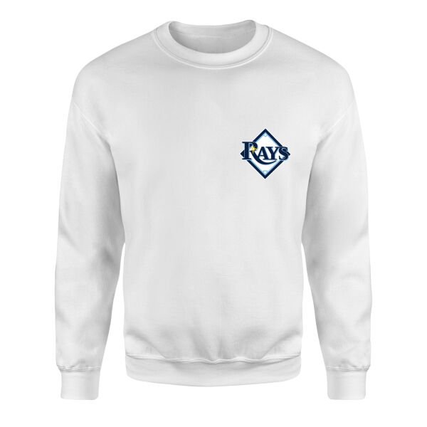 Tampa Bay Rays Sweatshirt S - Beyaz