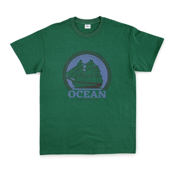 Ocean Journey Denizci Tişört L - Nefti Yeşili