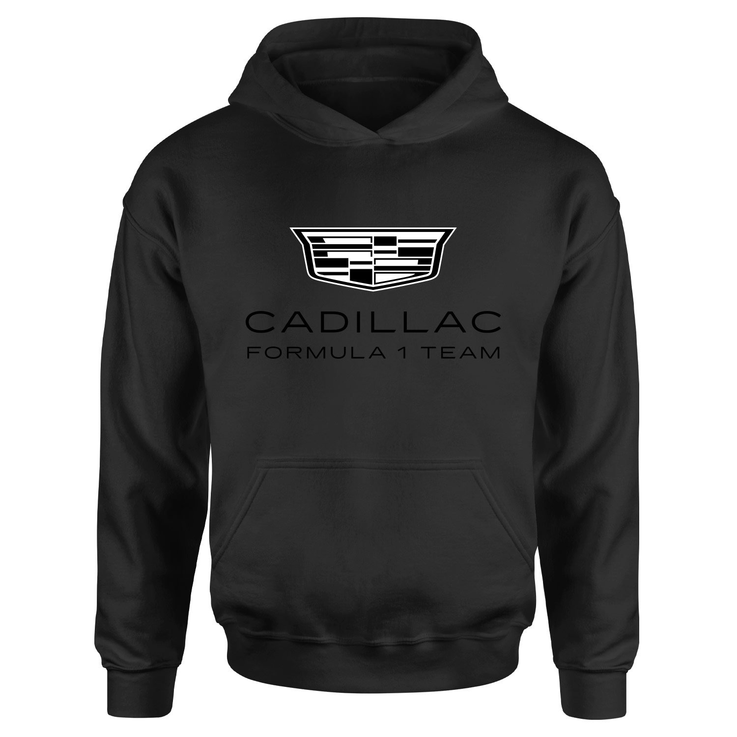 Cadillac Big Hoodie S - Siyah