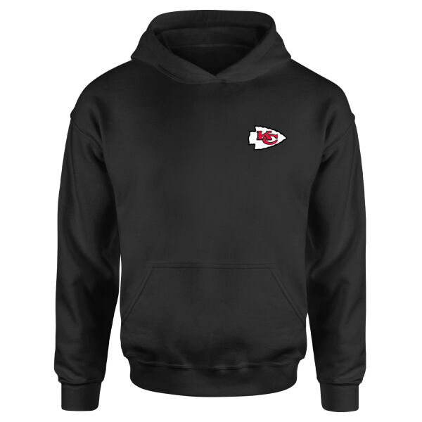 Kansas City Chiefs Hoodie S - Siyah
