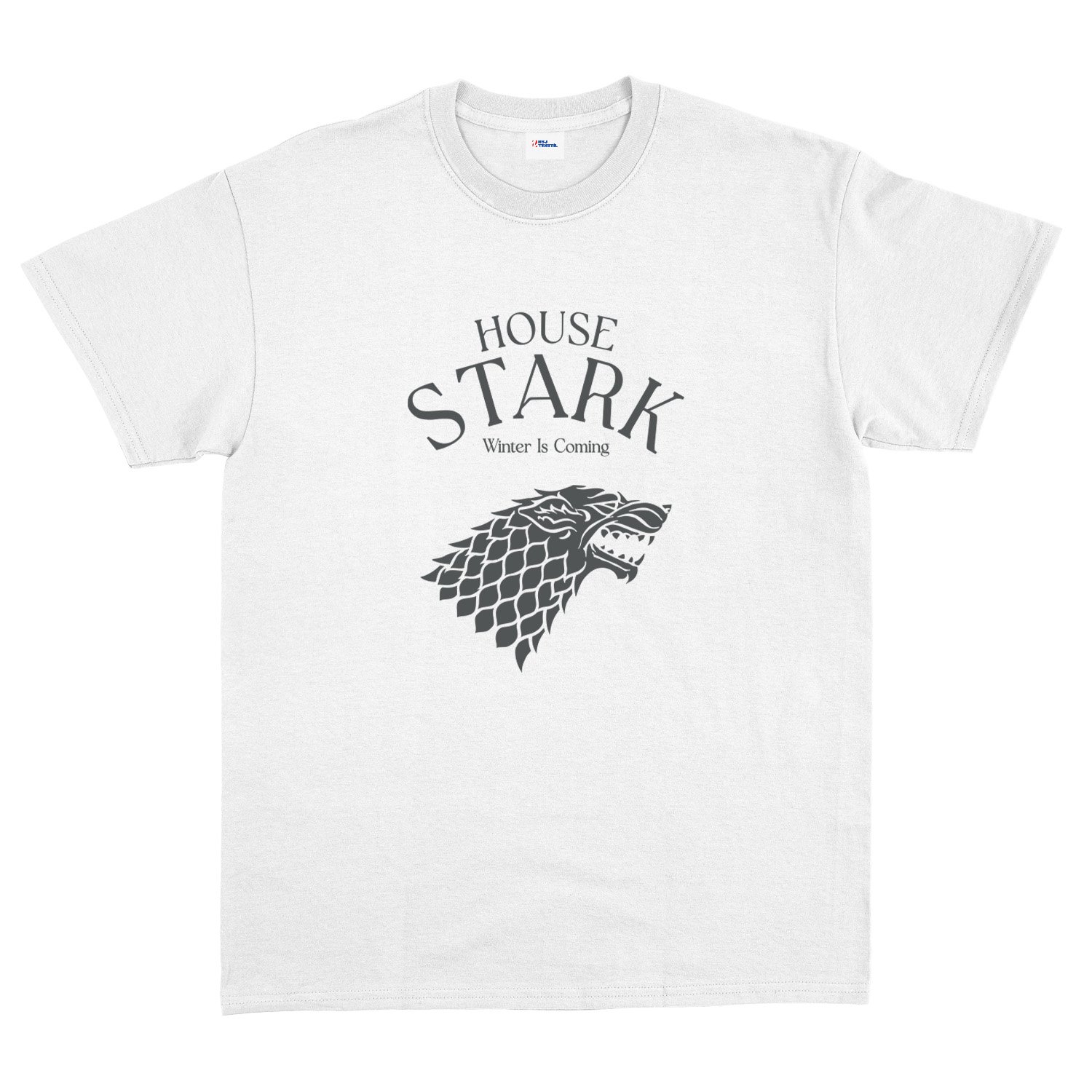 House Stark Tişört M - Beyaz