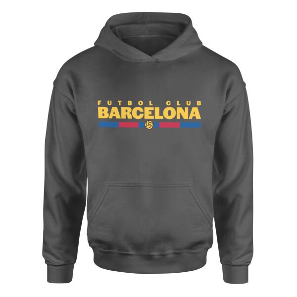 Futbol Club Barcelona Hoodie L - Füme
