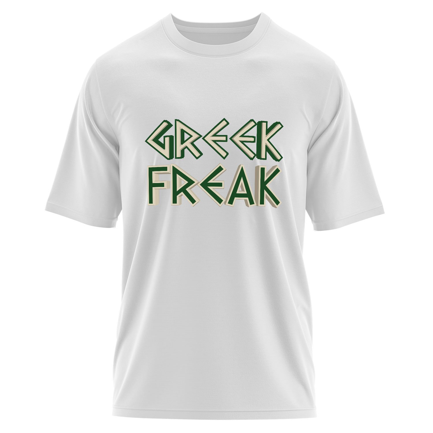 Greek Freak Giannis Oversize Tişört S - Beyaz