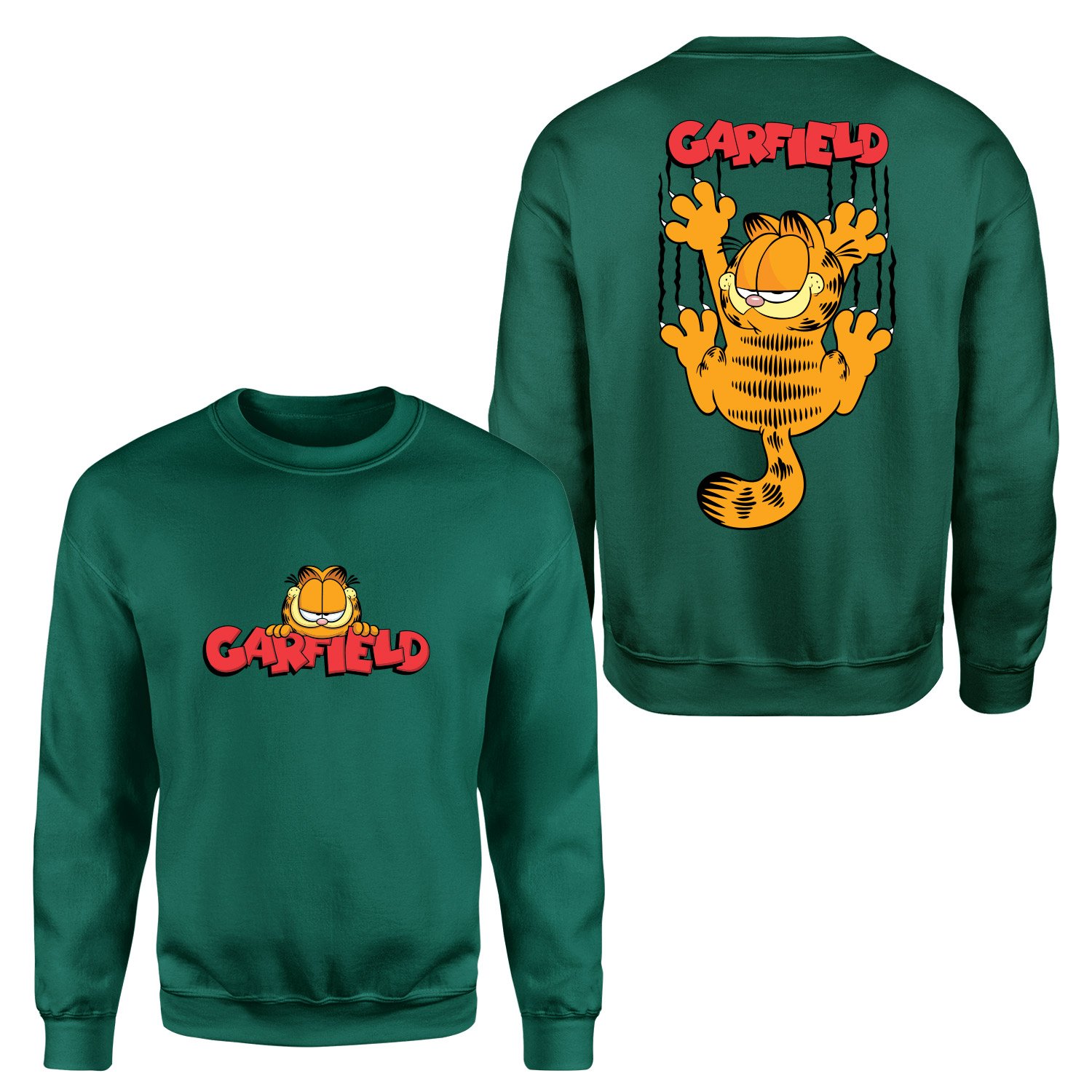 Garfield SP Sweatshirt XXL - Nefti Yeşili