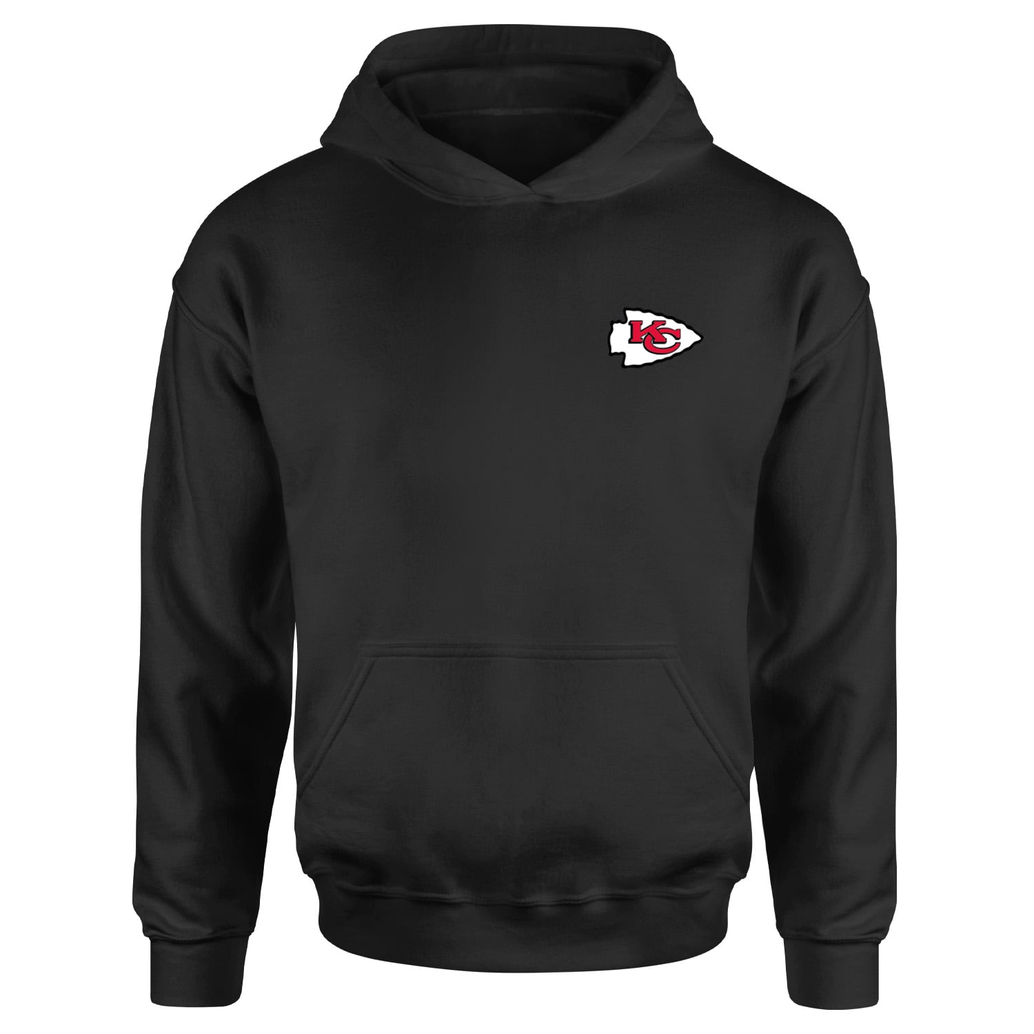 Kansas City Chiefs Hoodie M - Siyah