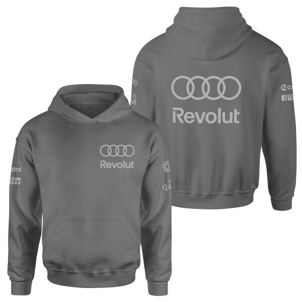 Audi Revolut Racing Hoodie S - Füme