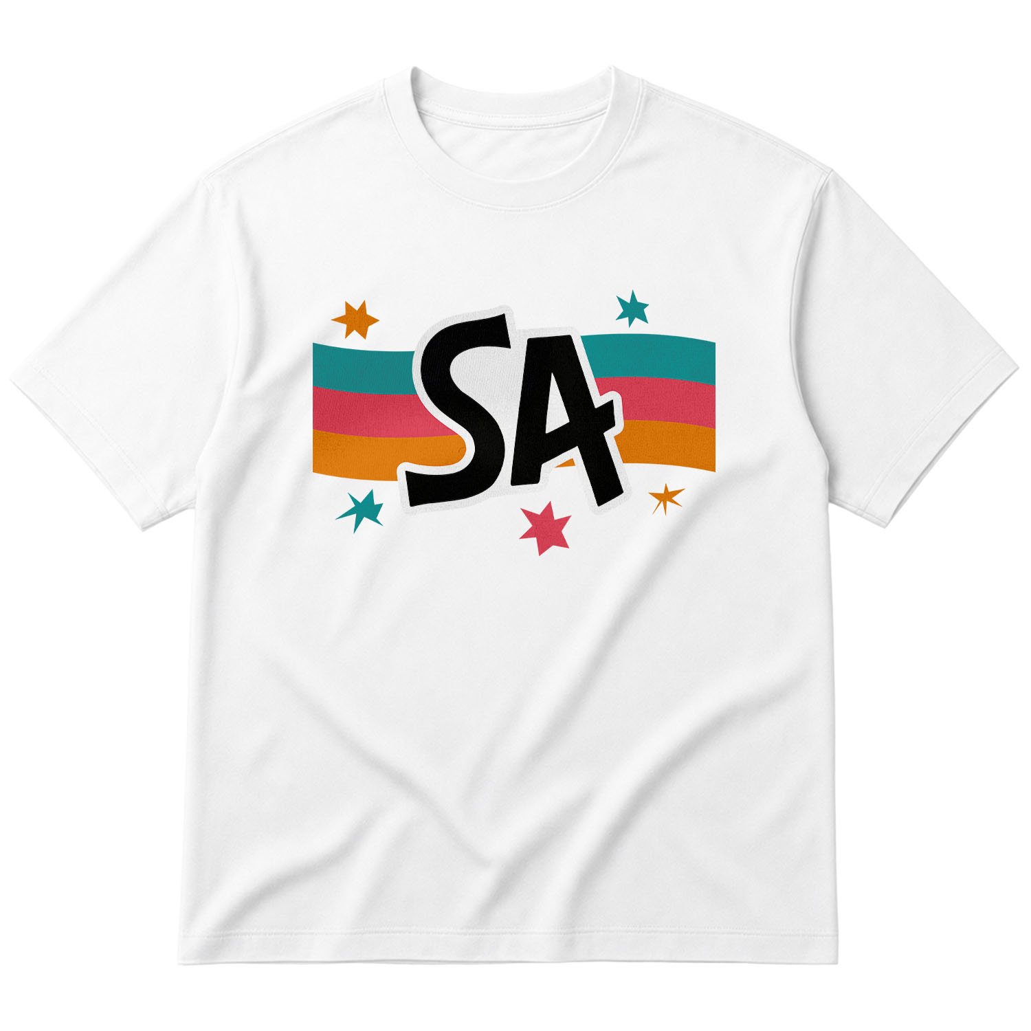 San Antonio Oversize Tişört S - Beyaz