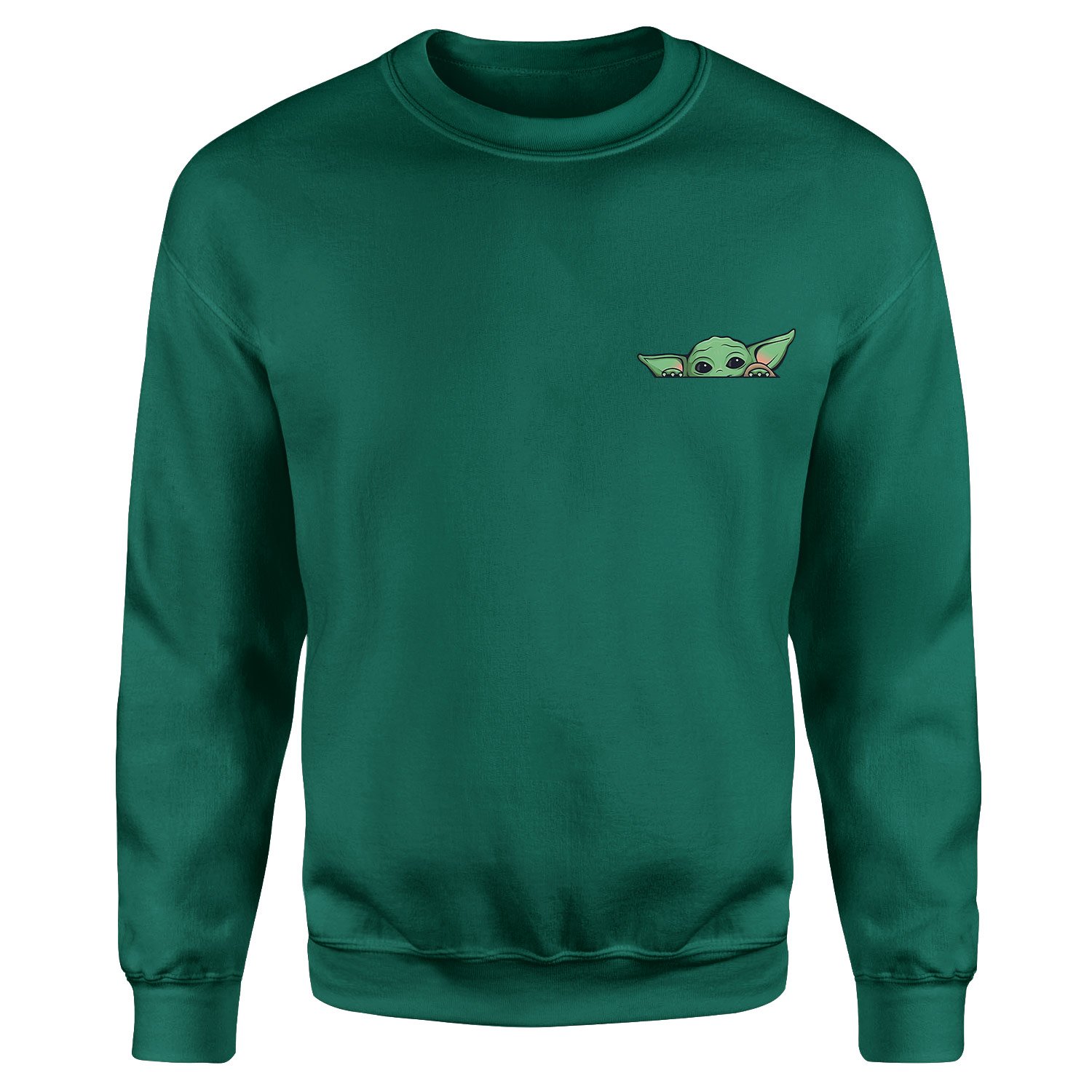 Baby Yoda Sweatshirt XXL - Nefti Yeşili