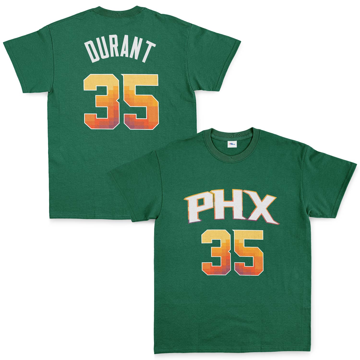 Kevin Durant 35 Phoenix Forma Tişört M - Nefti Yeşili