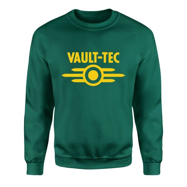 Vault-Tec Corporation | Fallout Sweatshirt XXL - Nefti Yeşili
