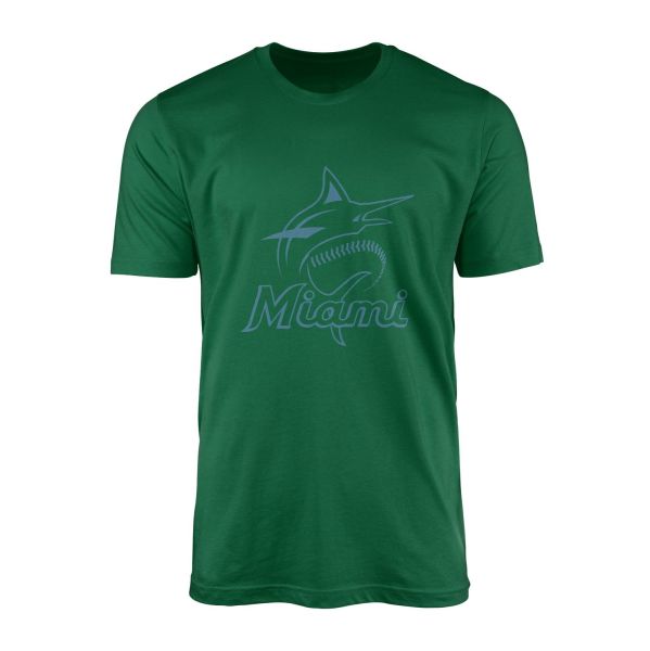 The Marlins Tişört S - Nefti Yeşili