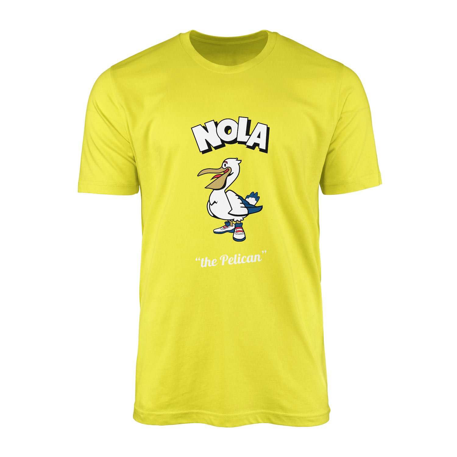 NOLA Cartoon Tişört L - Sarı