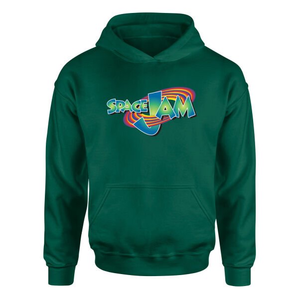 Space Jam Hoodie S - Nefti Yeşili
