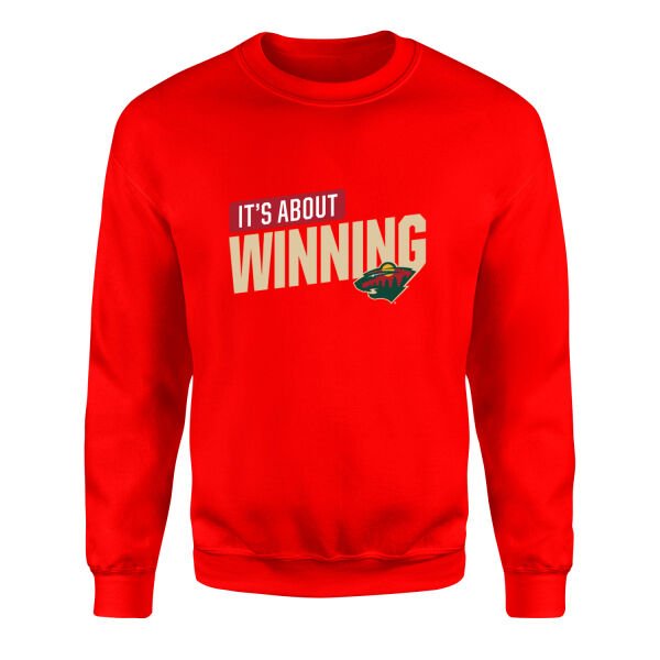 Minnesota Wild W Sweatshirt XL - Kırmızı