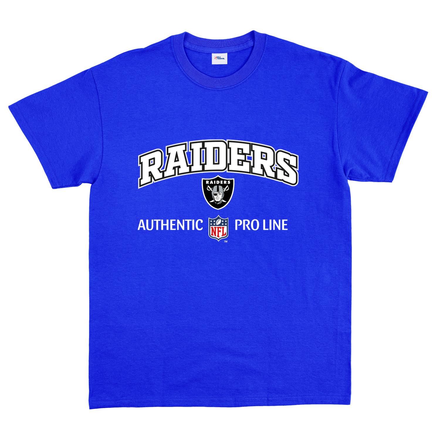 Raiders NFL Tişört L - Mavi