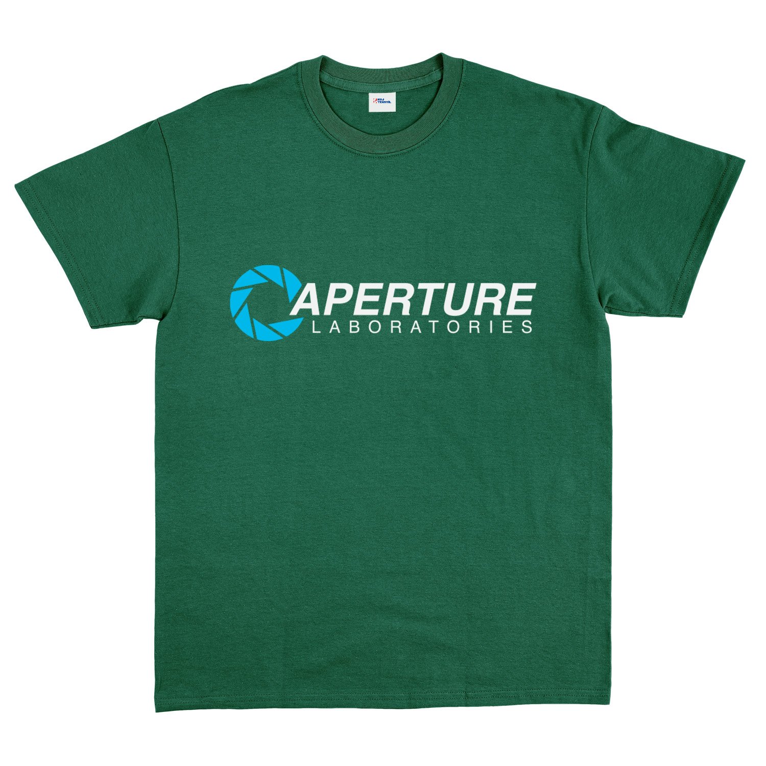 Aperture Laboratories | Half-Life Tişört L - Nefti Yeşili