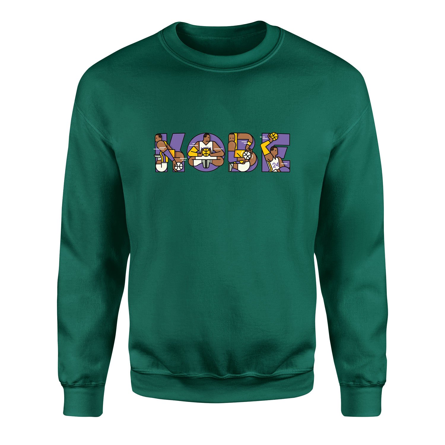 KOBE Sweatshirt M - Nefti Yeşili