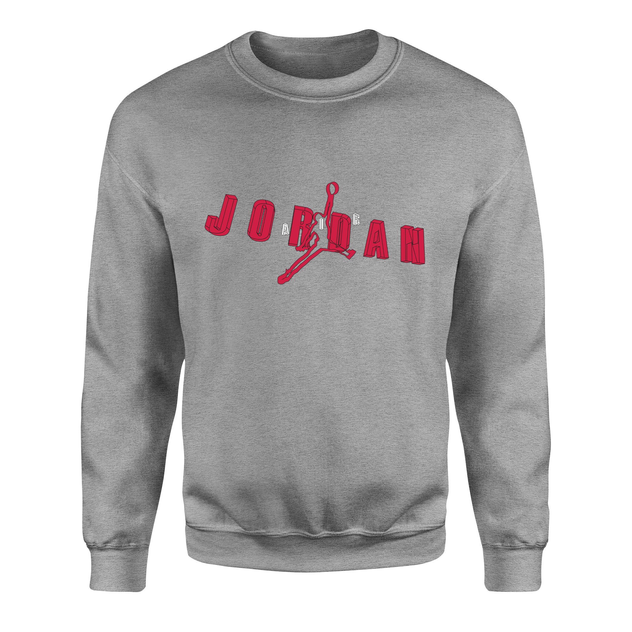 Air Jordan Wireframe Sweatshirt XL - Gri