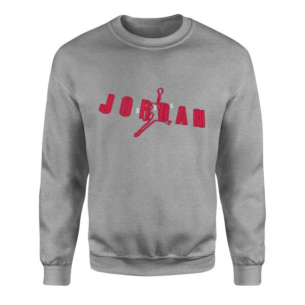 Air Jordan Wireframe Sweatshirt XL - Gri