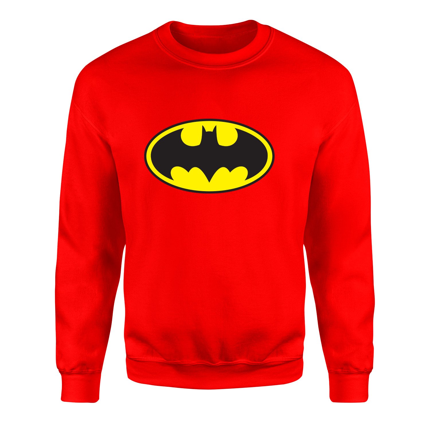 Batman Sweatshirt XL - Kırmızı