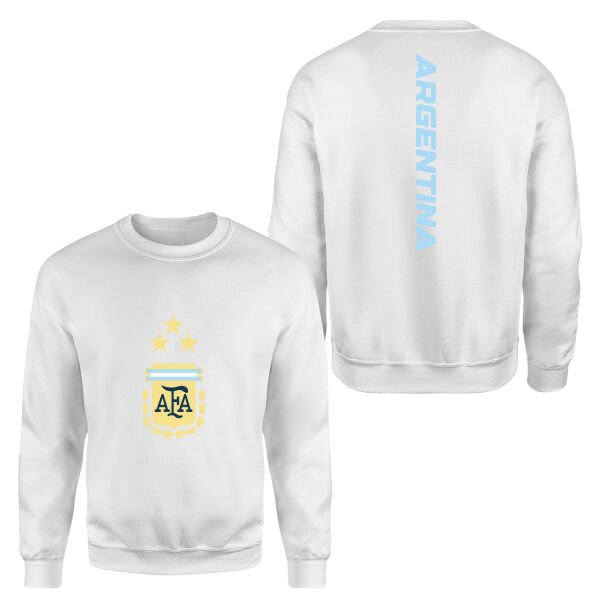 Argentina Legacy Sweatshirt S - Beyaz
