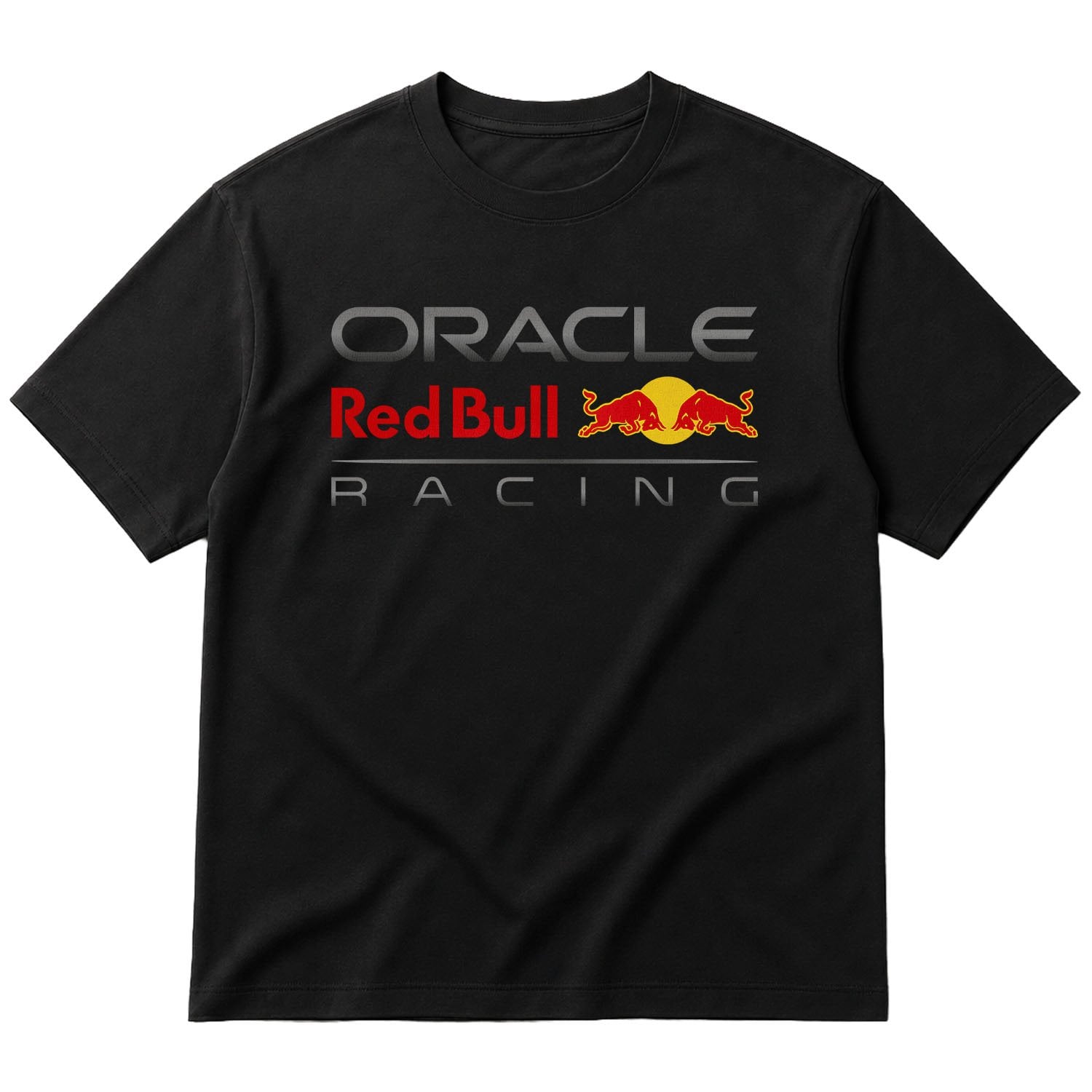 Oracle Red Bull Racing Shield Oversize Tişört XL - Siyah | OUTLET