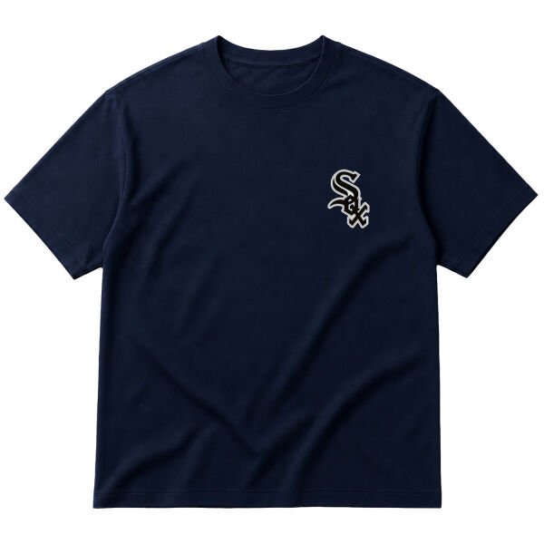 Chicago White Sox Oversize Tişört M - İndigo Mavisi