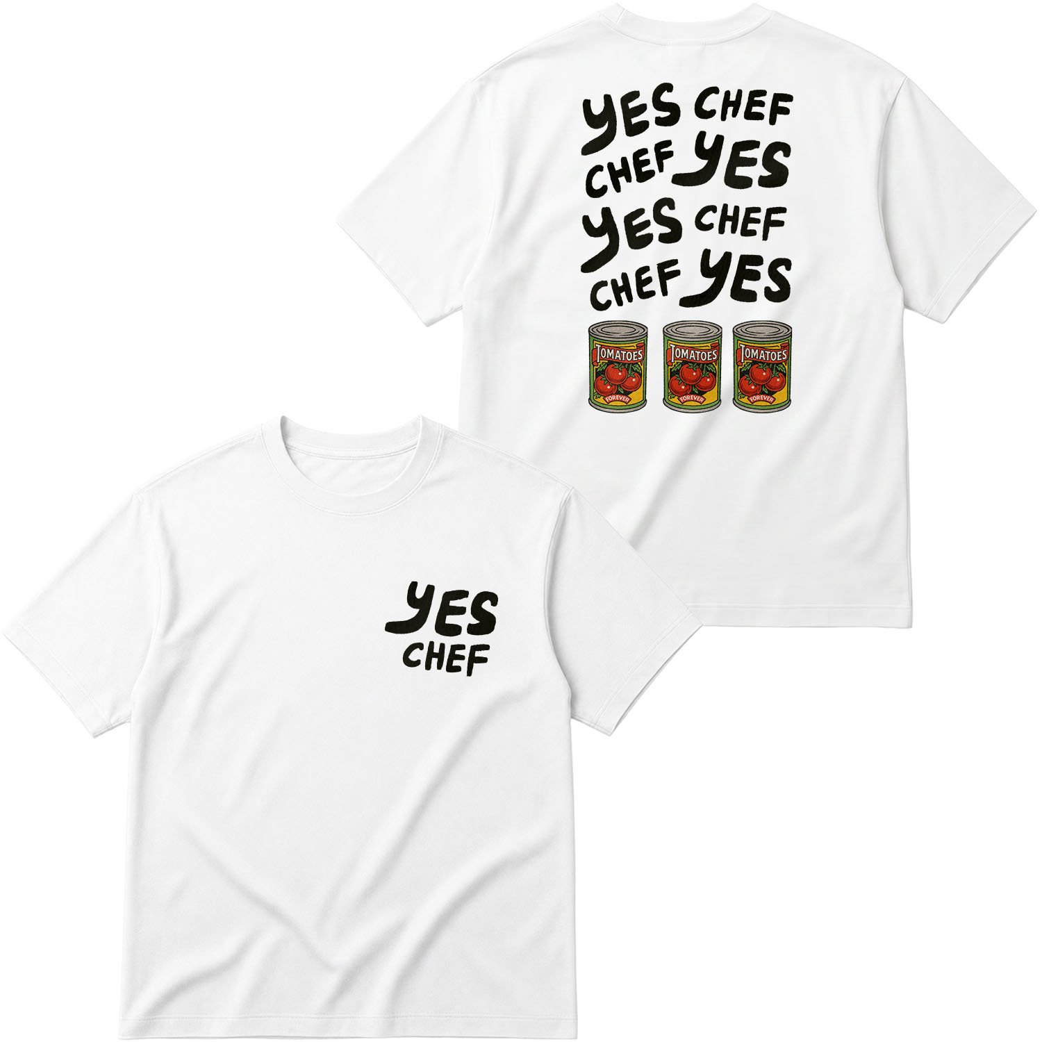 Yes Chef Oversize Tişört