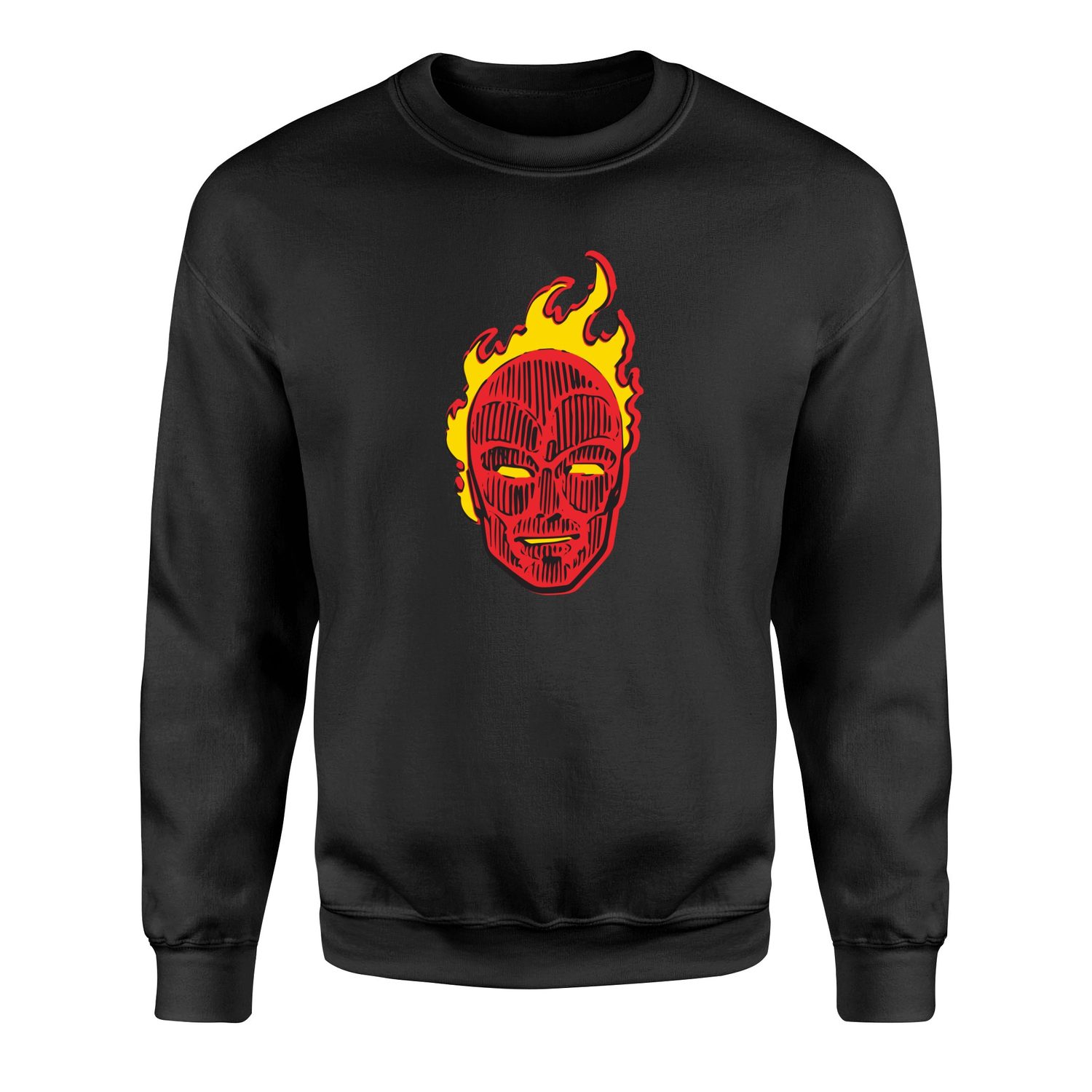 Human Torch Sweatshirt XL - Siyah