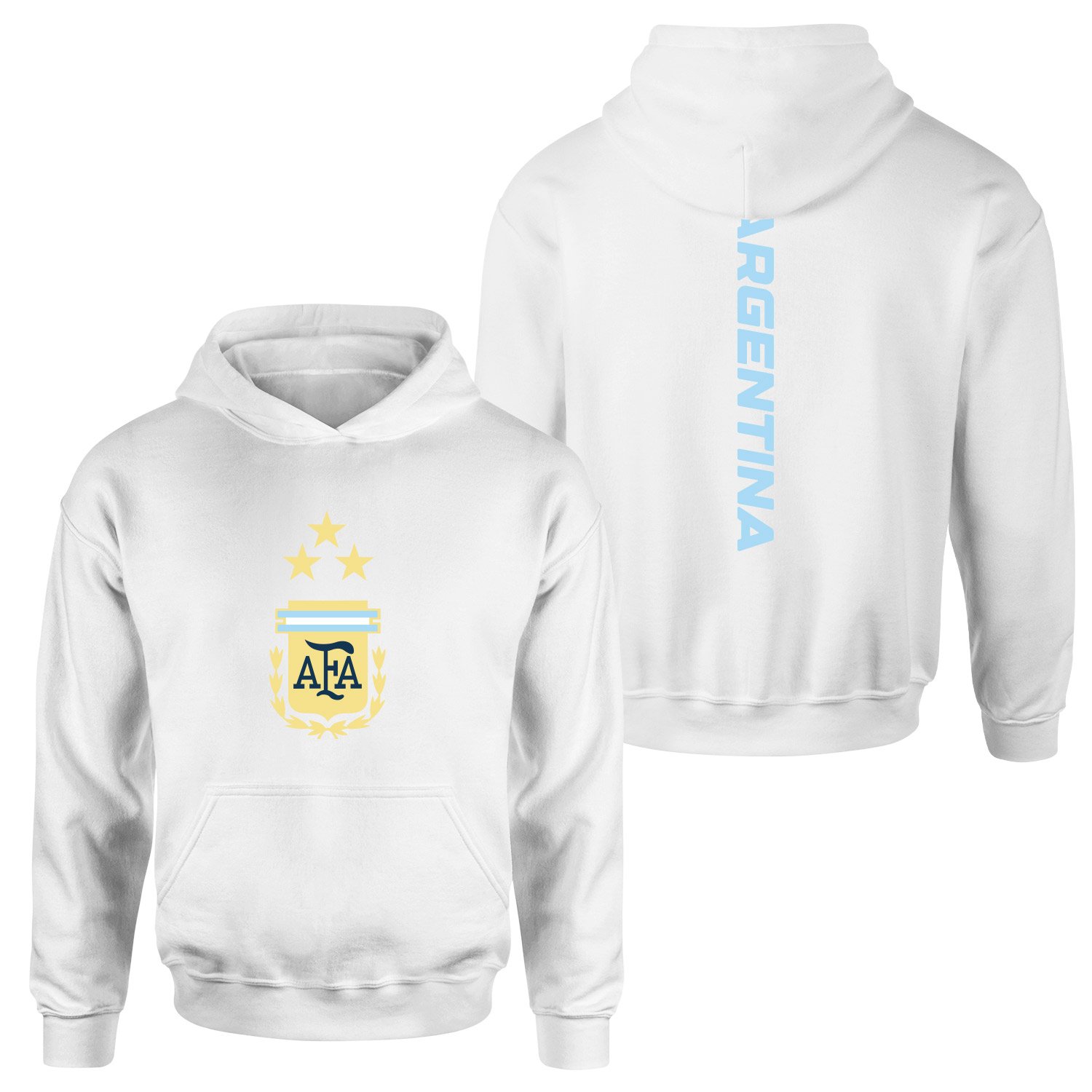 Argentina Legacy Hoodie M - Beyaz