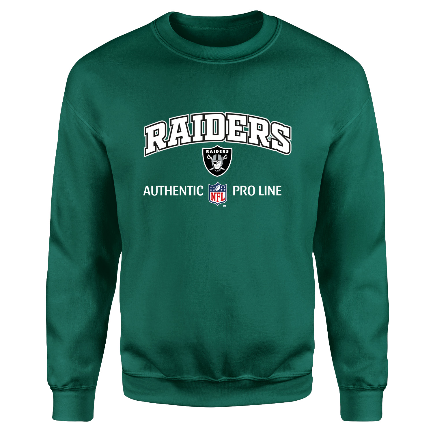 Raiders NFL Sweatshirt L - Nefti Yeşili