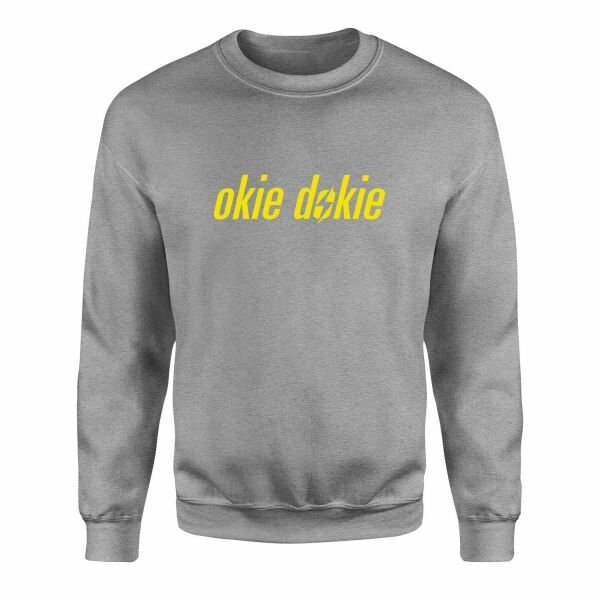 okie dokie | Fallout Sweatshirt XXL - Gri