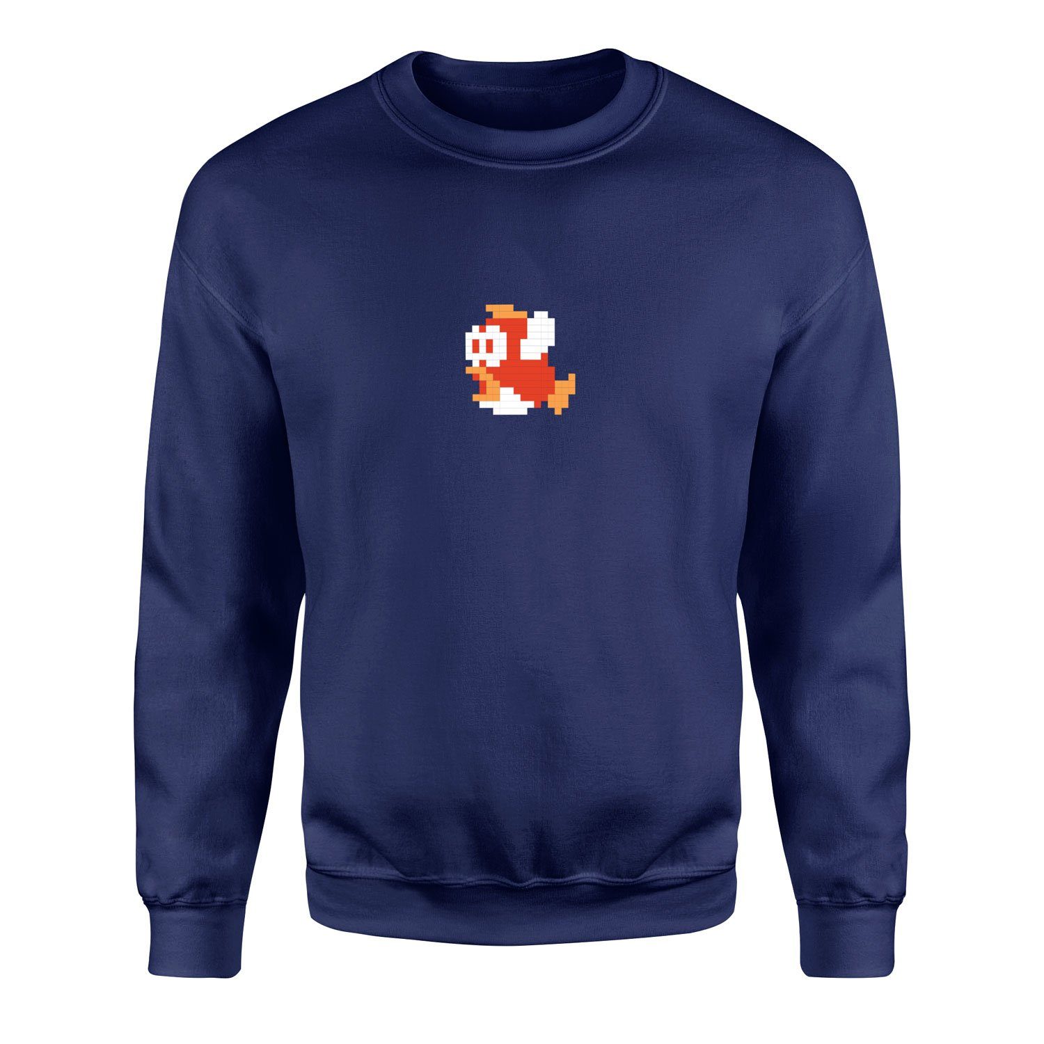 Super Mario Sweatshirt XXL - İndigo Mavisi