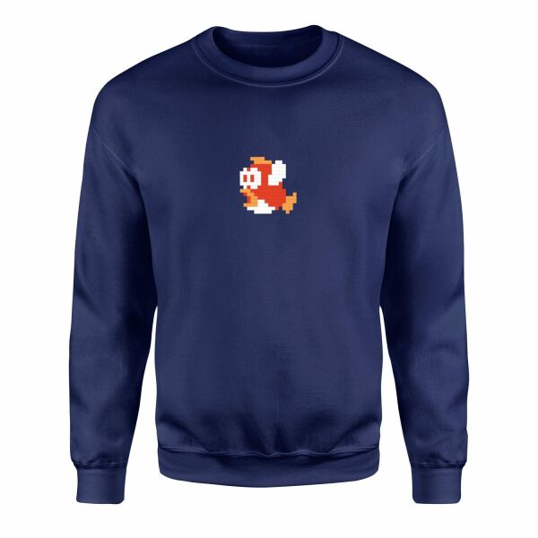 Super Mario Sweatshirt XXL - İndigo Mavisi