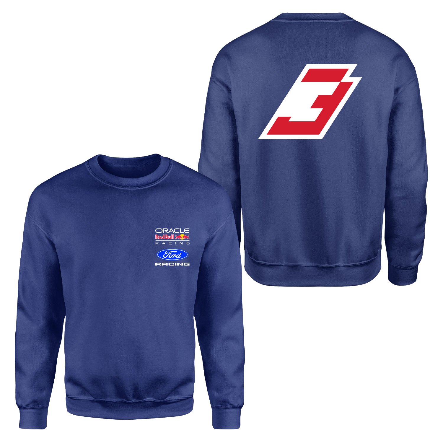 Max Verstappen Red Bull Jersey Sweatshirt XL - İndigo Mavisi