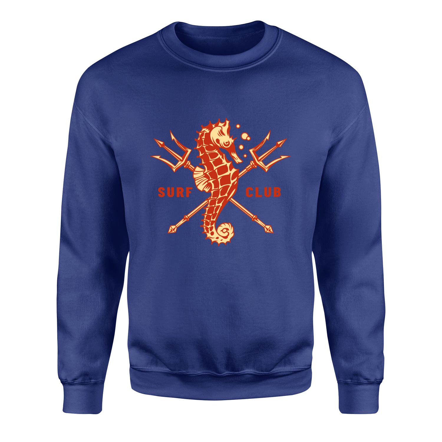 Sea Horse Surf Club Sweatshirt XXL - İndigo Mavisi