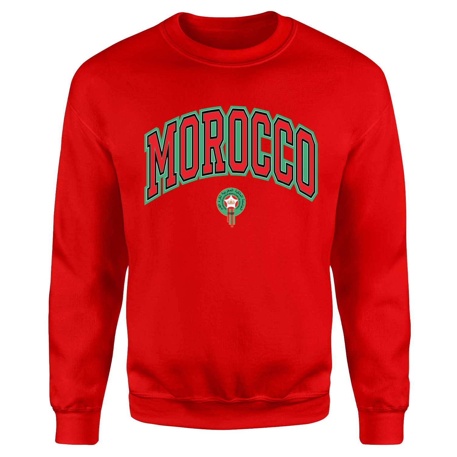Fas 2026 Varsity Sweatshirt L - Kırmızı