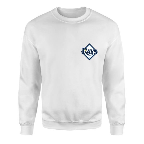 Tampa Bay Rays Sweatshirt XL - Beyaz