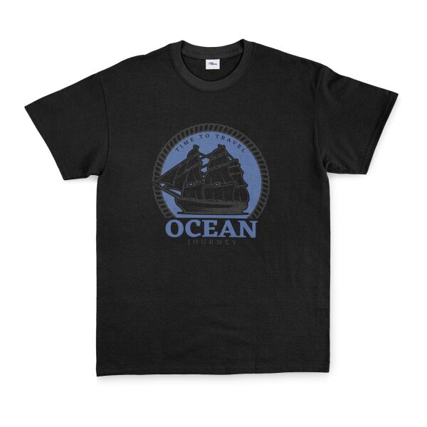Ocean Journey Denizci Tişört M - Siyah