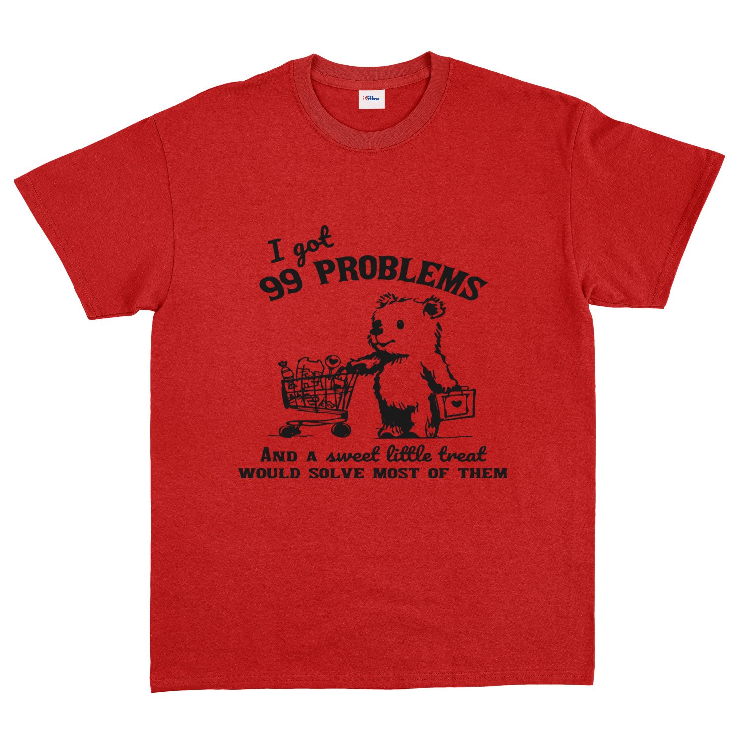 I Got 99 Problems Tişört L - Kırmızı