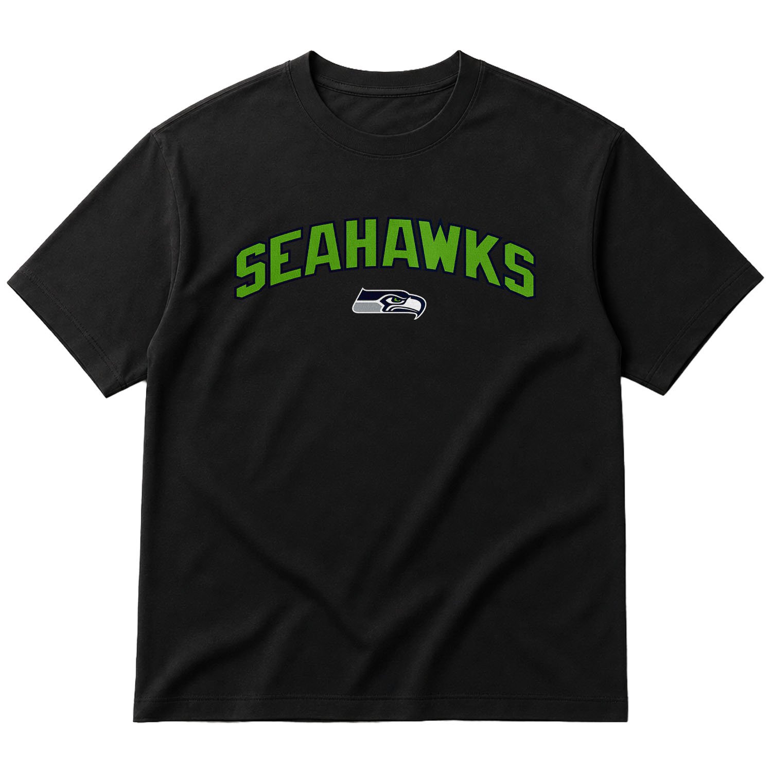 Go Seahawks Oversize Tişört XL - Siyah