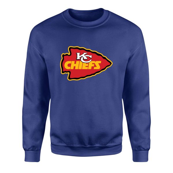 Kansas City Chiefs Sweatshirt M - İndigo Mavisi