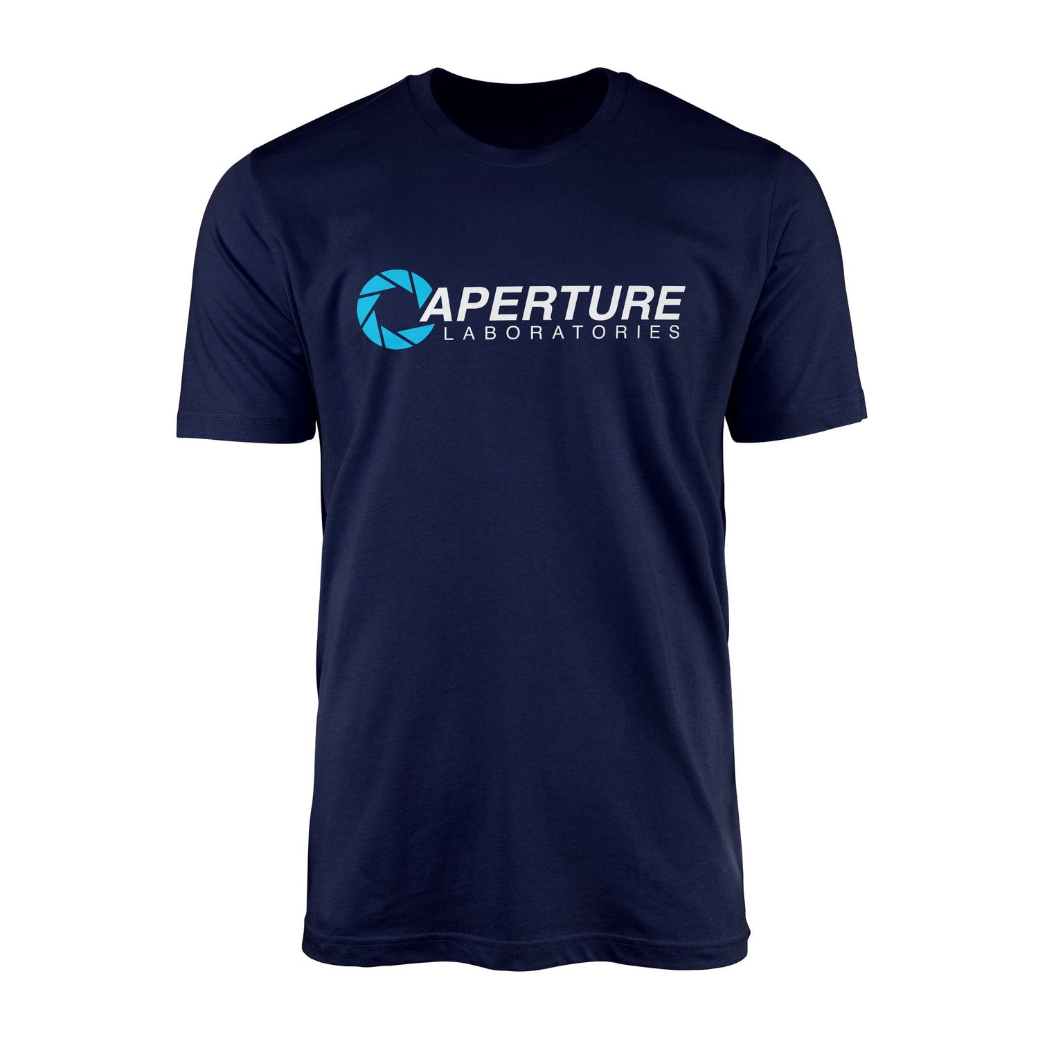 Aperture Laboratories | Half-Life Tişört M - İndigo Mavisi