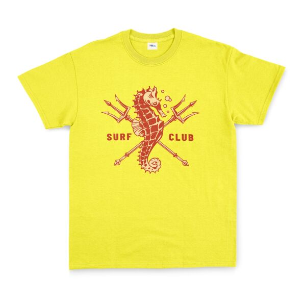 Sea Horse Surf Club Tişört S - Sarı