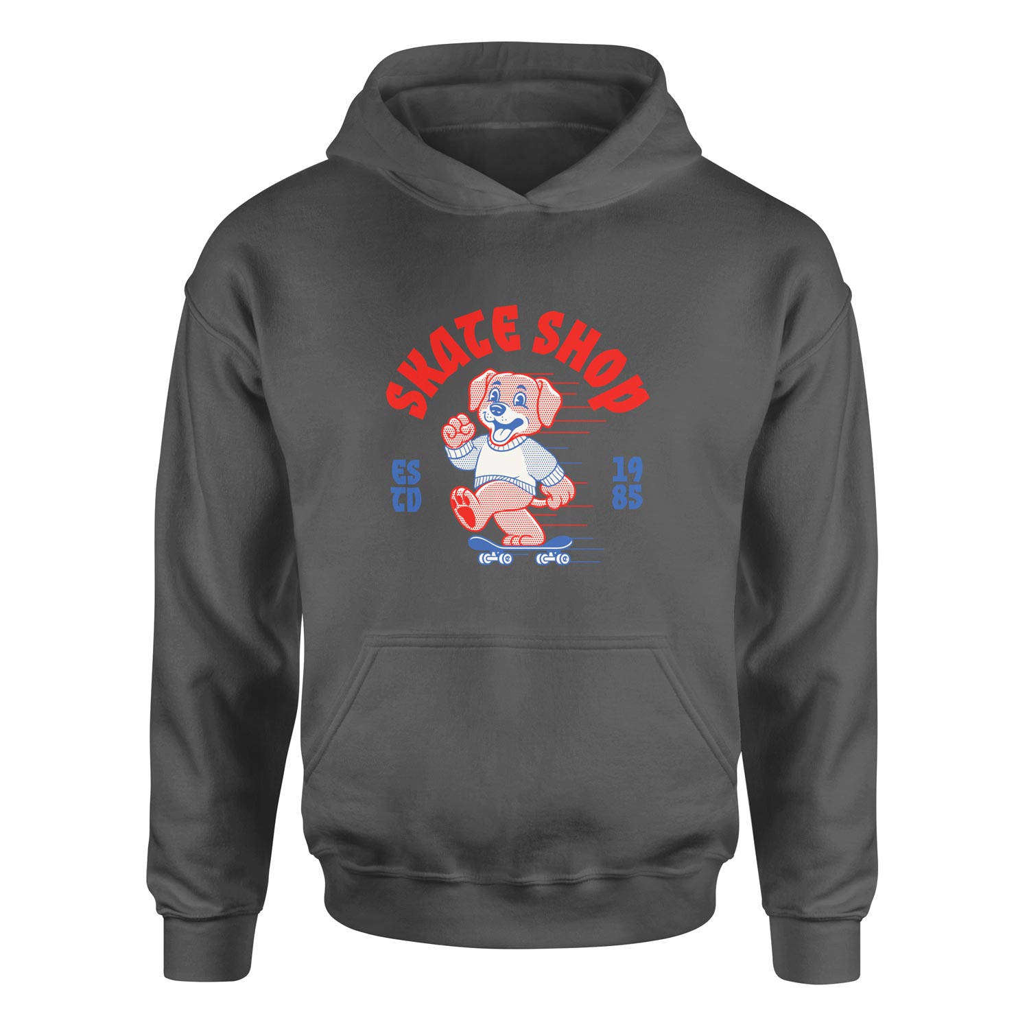 Skate Shop Hoodie XL - Füme