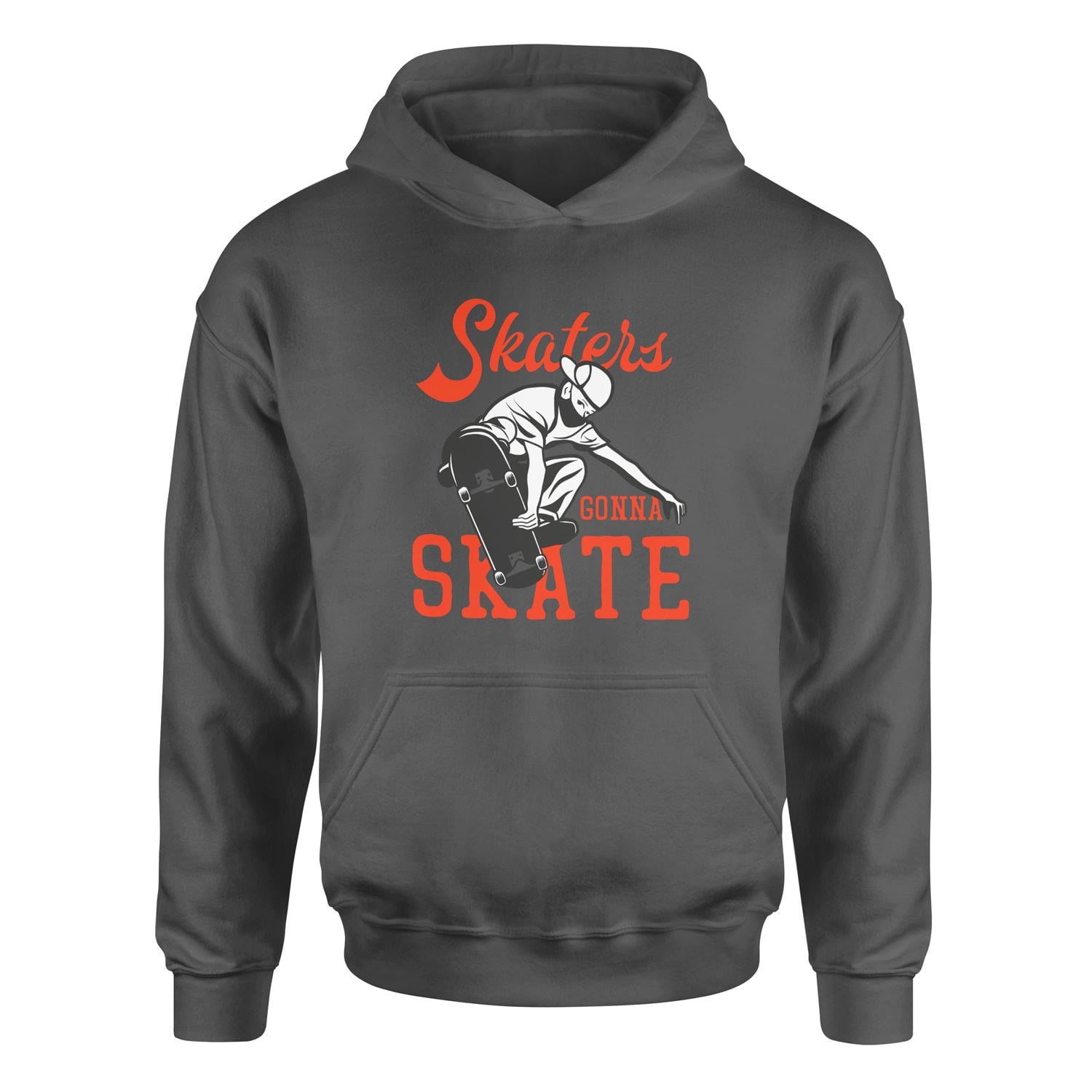 Skaters Gonna Skate II Hoodie L - Füme