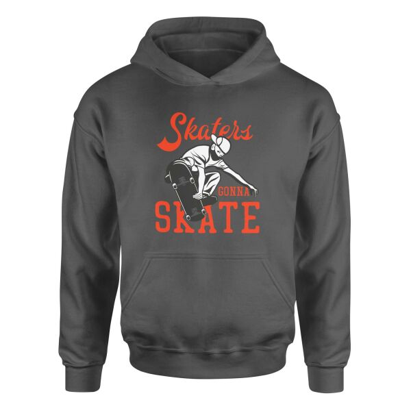 Skaters Gonna Skate II Hoodie L - Füme