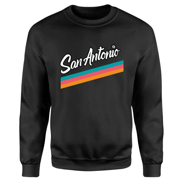 San Antonio City ED Sweatshirt S - Siyah