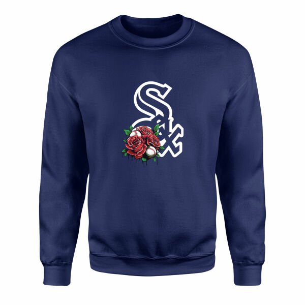 Chicago White Sox Roses Sweatshirt S - İndigo Mavisi
